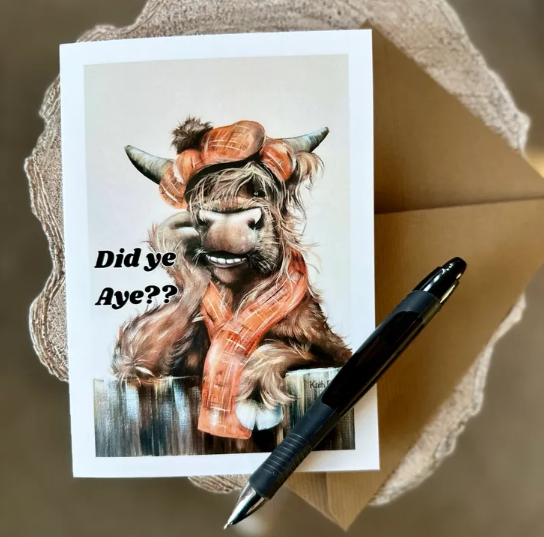 Did Ye Aye? Card